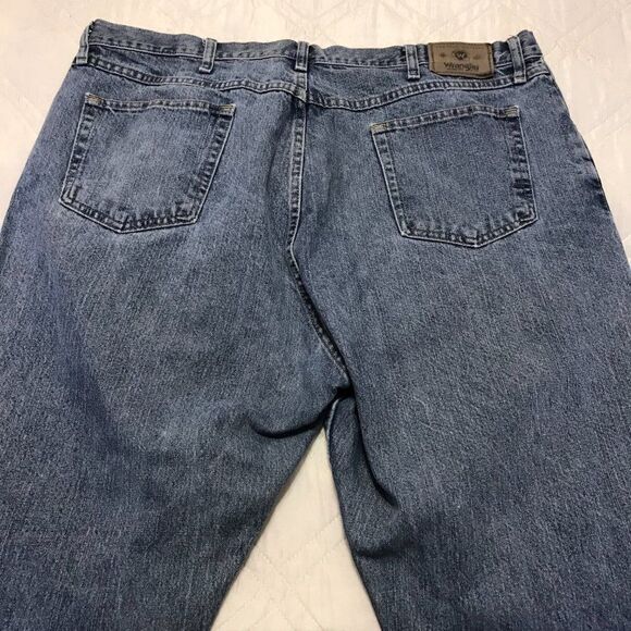 Wrangler relaxed fit‎ blue jeans 42X30 - Picture 5 of 5